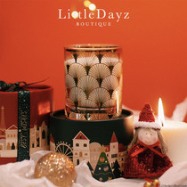 LittleDayz Aroma Candle Fragrance Essential Oil Candle Sleeping Smokeless Soybean Wax Christmas Limited