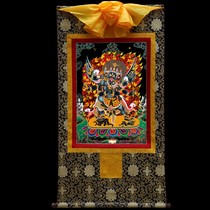 Pubakong Donka blue edge big name Preede handcrafted high-definition cloth printed gold line Donka 1 2 m high