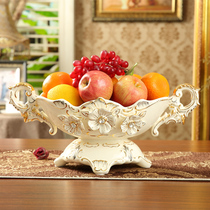 Norburg ceramic living room ornaments practical set gift tall fruit basin retro decorative ceramic European fruit plate