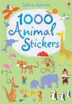 Spot English original imported books 1000 Animal Stickers 1000 Animal Stickers Animal Stickers book Super many Stickers