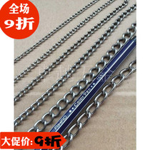 Stainless steel hanging plate billboard poster does not rust handmade chain extension chain 1 meter price