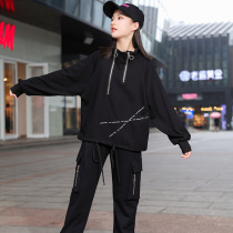 Girl suit Spring and autumn foreign air new 12 CUHK Tong clothes 14 Girls clothes sports 13 Overalls Two sets 15 years old