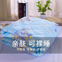 Summer cotton summer quilt air conditioning by summer cool quilt single double person washable cotton summer thin quilt spring and autumn quilt core