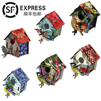 Spot Italian MIHO DIY bird house wall decoration Wall decoration casa S small a variety of options