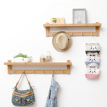 Wall shelf hanging clothes wall storage bedroom decoration student dormitory wall partition door wall shelf