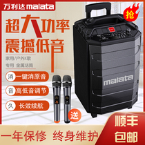 Wanlida Audio Outdoor Speaker K Song Square Dance Audio Mobile Audio Rod Speaker Bluetooth Home Performance