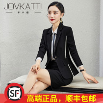 Big name female President business suit 2021 spring and autumn fashion temperament interview formal suit professional suit sales department tooling