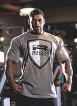 Big R red Big R White big R blue black skull beast IR plus size fitness training leisure breathable sweat short sleeves