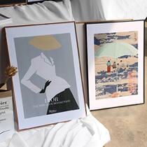 Advertising Box Dining Room Aluminum Alloy Certificate Box Elevator Advertising Dining Room External Frame Simple Framed Painting Frame Business License Metal