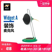 NEAT Widget A Network Red with USB Microphone Recording and Voice Accessibility Live Microphone