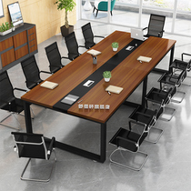 Conference Table Long Table Brief Modern Long Strip Table Negotiation Table Simple Large Table Bench Desk Table And Chairs Combination