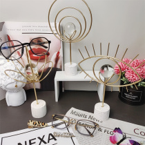 Optico shop counter new product Wisdom Eye Crystal Ball Creative Decoration Ornaments Showcase Display Props