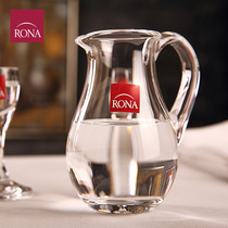 Czech imported rona lead-free crystal glass liquor dispenser red wine decanter juice jug jug jug jug jug