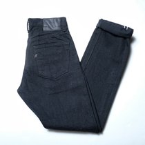Chinas general generation japans blue House Pure blue japan XX-019BB extremely black slim jeans