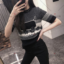 Silver Childrens Day Thom Browne 20 new TB puppy knit embroidered hooded sweatshirt hooded sweater