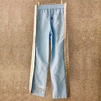 (Official direct mail)SMFK sky blue side 3M reflective loose mid-waist metallic sweatpants