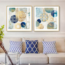 Simple living room decorative painting abstract atmospheric sofa background wall wine cabinet dining room hanging painting bedroom porch aisle wall painting