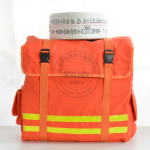 Water belt backpack forest fire hose backpack cloth bag fire rescue hose backpack thick canvas portable backpack