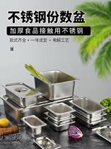 Stainless steel basin square basin Dinner Plate Lunch Box Square Basin Practical Hotel Snack dining Basin Restaurant Refreshing Box