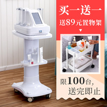 Beauty salon instrument cart Small bubble desktop water light needle bracket Base shelf shelf Removable tool cart