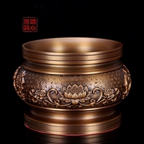 Suxin Buddha with pure copper antique incense burner household Buddha incense burner Buddha Hall dedicated to incense lavender bamboo stick sandalwood stove