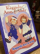 出口外贸Raggedy Ann Andy 复古铁皮画房间装饰少女家居装饰