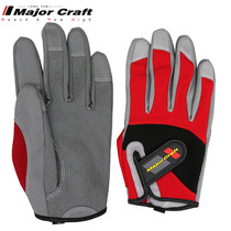 MajorCraft Japanese horse brand sea fishing boat fishing gloves MCJG wear-resistant non-slip breathable five-finger iron plate gloves
