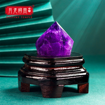 Joking that ancestral temple natural amethyst ornaments Wang exam this Wenchang a Feng Shui shi jing column clusters