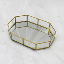 Macaron metal glass pastry tray dessert table ornaments display rack cake rack afternoon tea dessert shelf