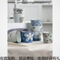 Day-style fields and wind ceramic teacup tea Tea Tea Trail Drink water Drink water glasses Home suit Handpainted glaze Lower color