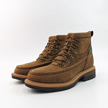 New booties cowhide mens shoes work boots warm shoes leather boots waterproof warm 42 43 yards