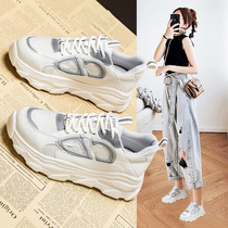 White Sneakers 2022 New Womens Shoes Spring Ins Trends 100 Hitchhiking Light Casual Running Shoes Children