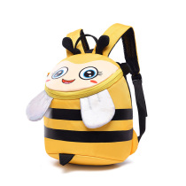 Kindergarten cartoon schoolbag children 1-3 years old baby boy girl shoulder anti-lost backpack cute Honey Bee bag
