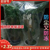 Fruit tree transparent small plant protection plant cold and warm cover antifreeze insulation yard greenhouse windproof and dust greenhouse