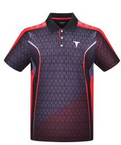  2019 latest upright Lingyun table tennis suit competition suit short-sleeved T-shirt unisex