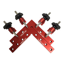 90 degree woodworking right ruler splice fixture clamp aluminum alloy right angle positioning ruler carpentry fixture
