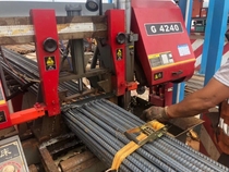 Jianke GB4240 band sawing machine with band saw blade 34x4960 steel cutting m42 bimetal steel saw blade for sale