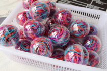 Cartoon Pins 150 Hair Rope Balls Adult Children Generic Zal Hair Ponytail Braid Hair Accessories