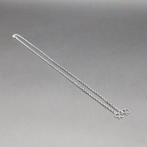 Guizhou ethnic style Miao silver sweater chain Miao silver jewelry chain pure handmade 2mm hanging chain crafts