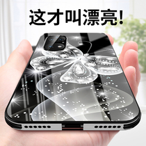 Suitable for Huawei p50pro mobile phone shell glass face female section p50 protective sleeve ultra-thin silicone gel full bag anti-fall personality