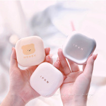Honey Milk Muscle Korea IPKN honey honey aromatic powder cake control oil and makeup lasting concealment waterproof