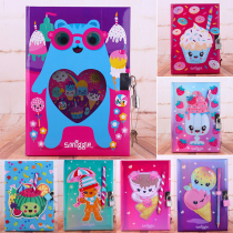Mingjia Australian smiggle Stationery Student Lock Diary Notebook Childrens Gift Special Clearance