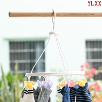 MINISO Mickey series round drying rack 12 clips