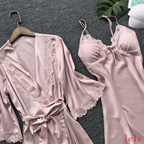 Women's pajamas silk pajamas set nightwear sleepwear sets