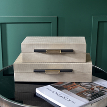 Living room partition decoration decoration light luxury modern high-end jewelry box jewelry box model room soft decoration porch decoration