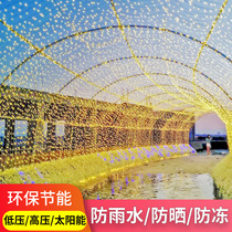 Factory direct LED lights outdoor waterproof starry wedding decorative lights Christmas bar hotel LED lights string