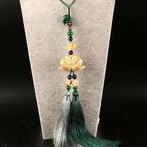 Live link No 5 crystal text play jade JADE handmade DIY woven jewelry accessories Men and women