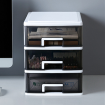 Desktop storage box Small drawer-type sundries storage box Office desk Desk shelf Stationery box cabinet Dormitory