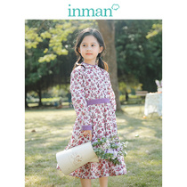 Innman children dress different pro-daughter dress female dress foreign air dress dress 2022 Spring and autumn girl dress Long sleeves