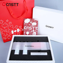 CnsTT Kasten gift box ping pong racket cleaning gift box foam cleaner sponge rub greeting card